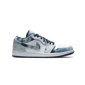 Air Jordan 1 Low SE Washed Denim: Stylish Casual Mens Sneakers