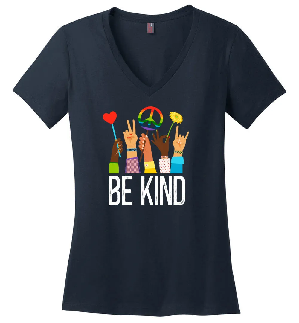 Be Kind V-Neck