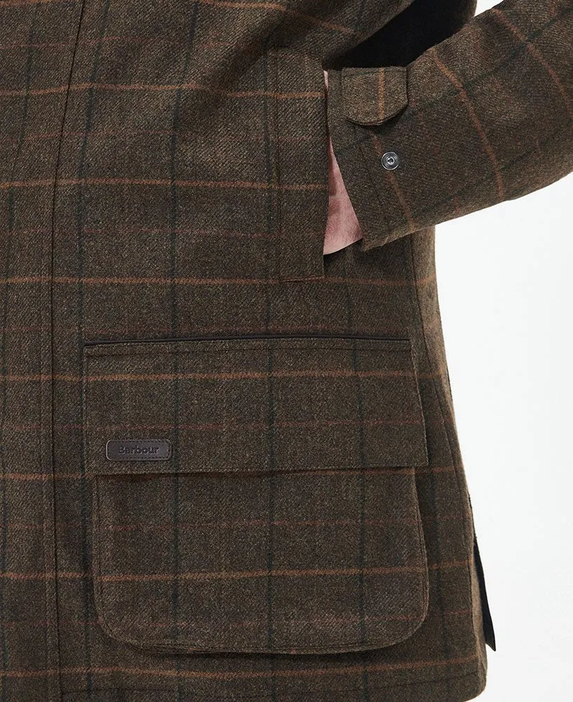 Beaconsfield Wool Jacket - Burnhill Brown Check