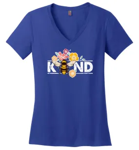 Bee Kind Ladies V-necks