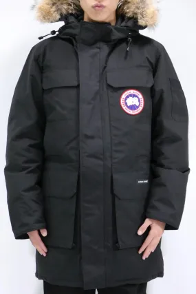 Mens Premium Black Citadel Down Parka - Canada Goose