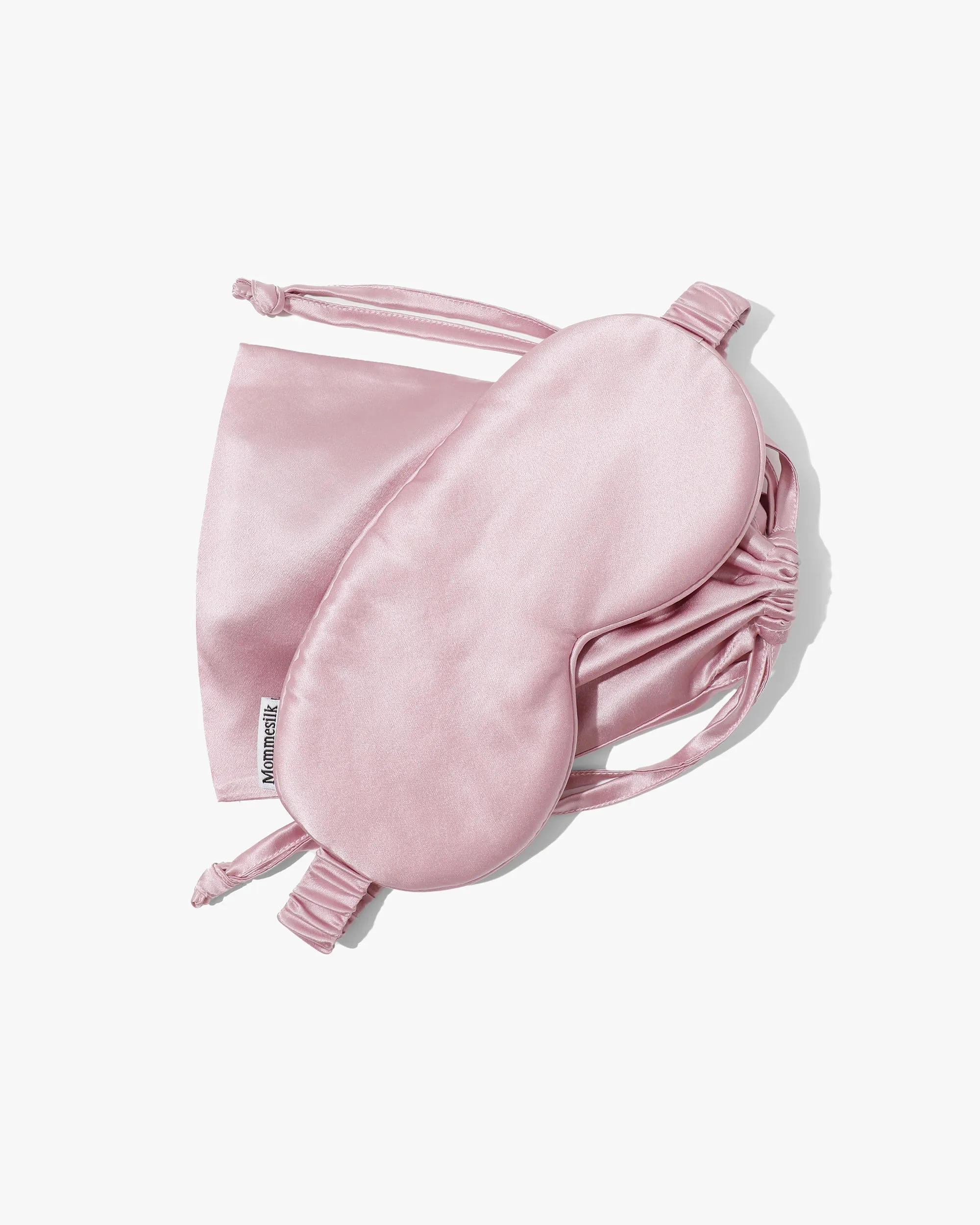 Clearance 22 MM Silk Eye Mask - With Silk Drawstring Bag