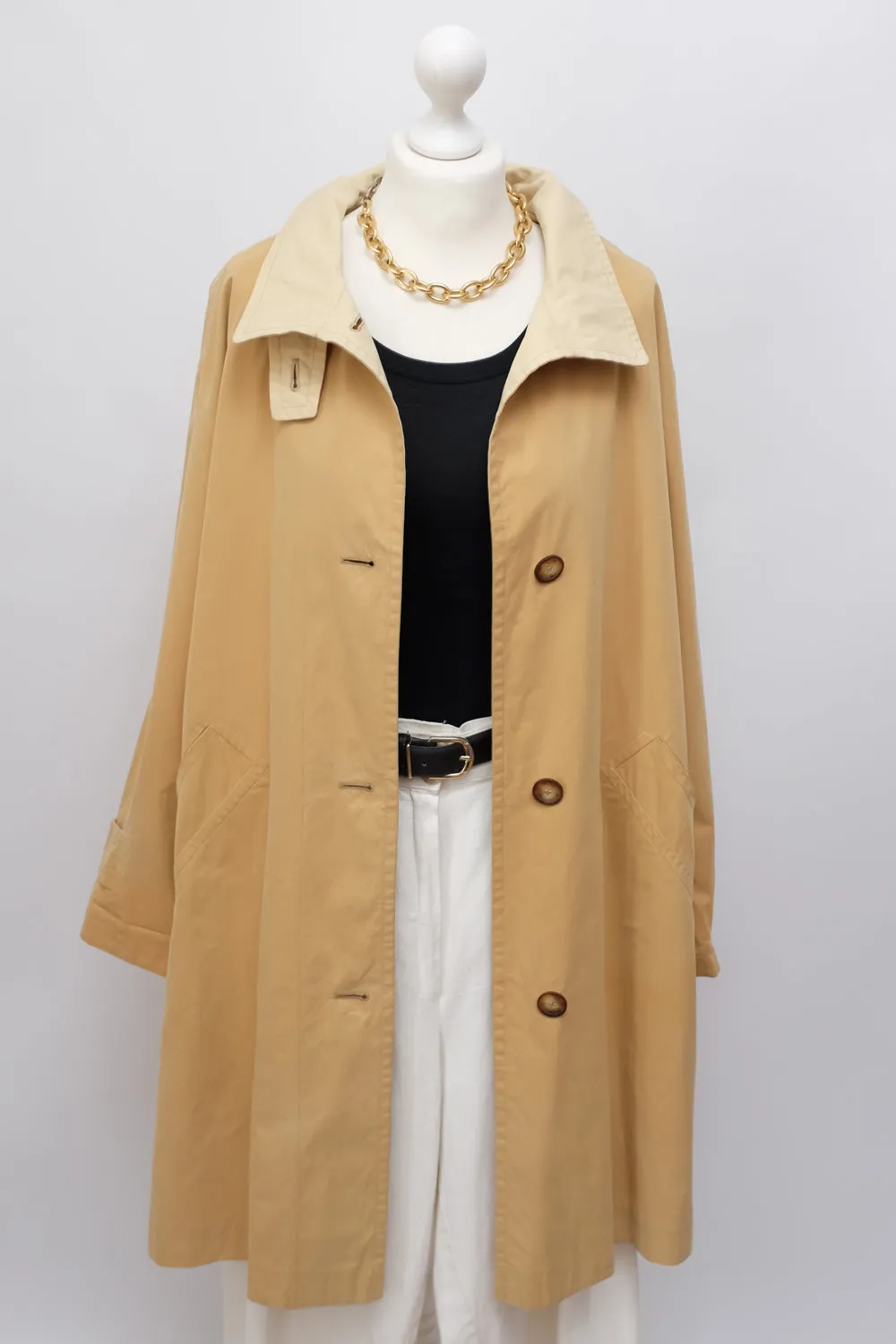 COTTON SAND SUMMER TRENCH