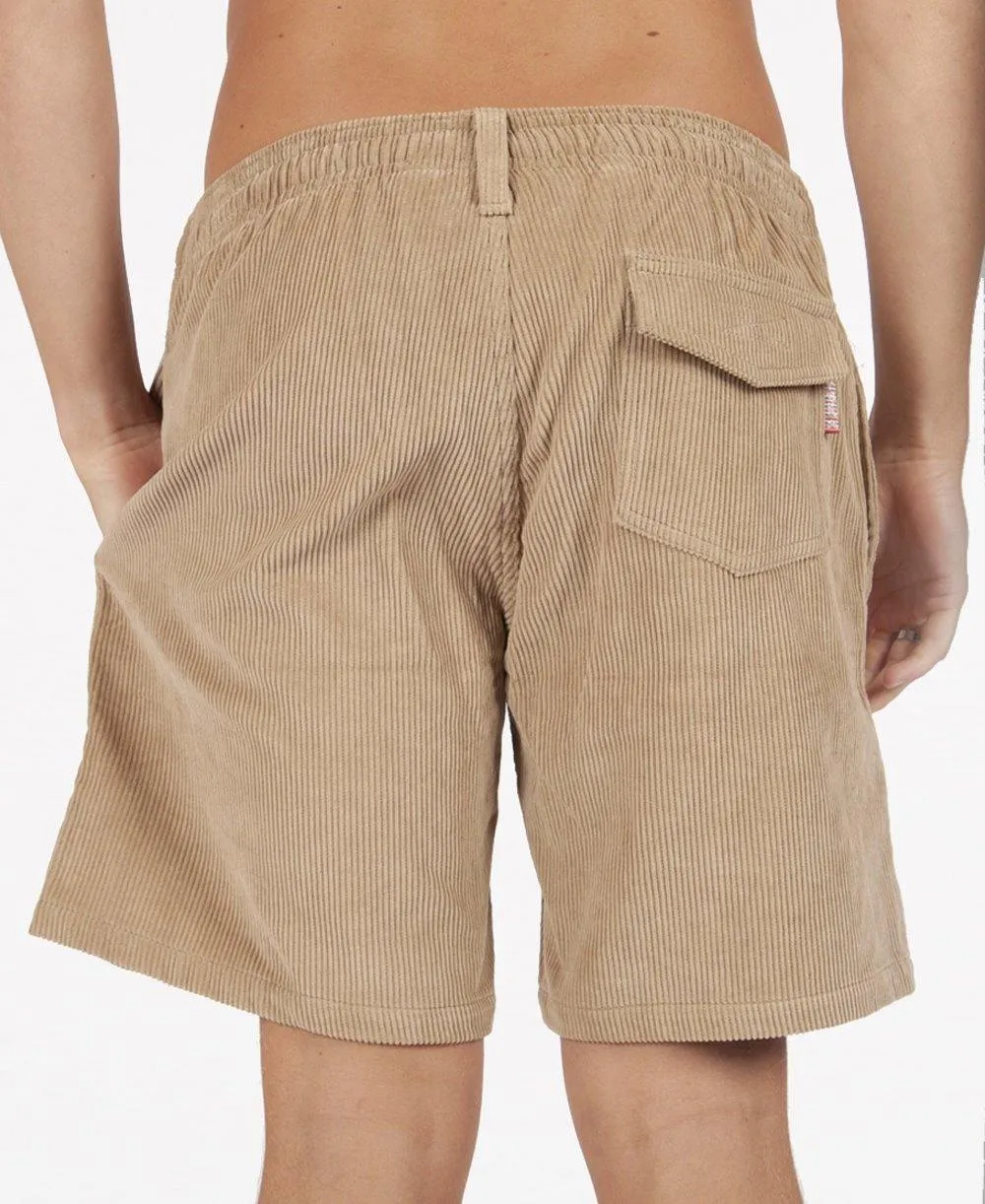 Floyd Elastic Waist Walkshort | Dark Camel