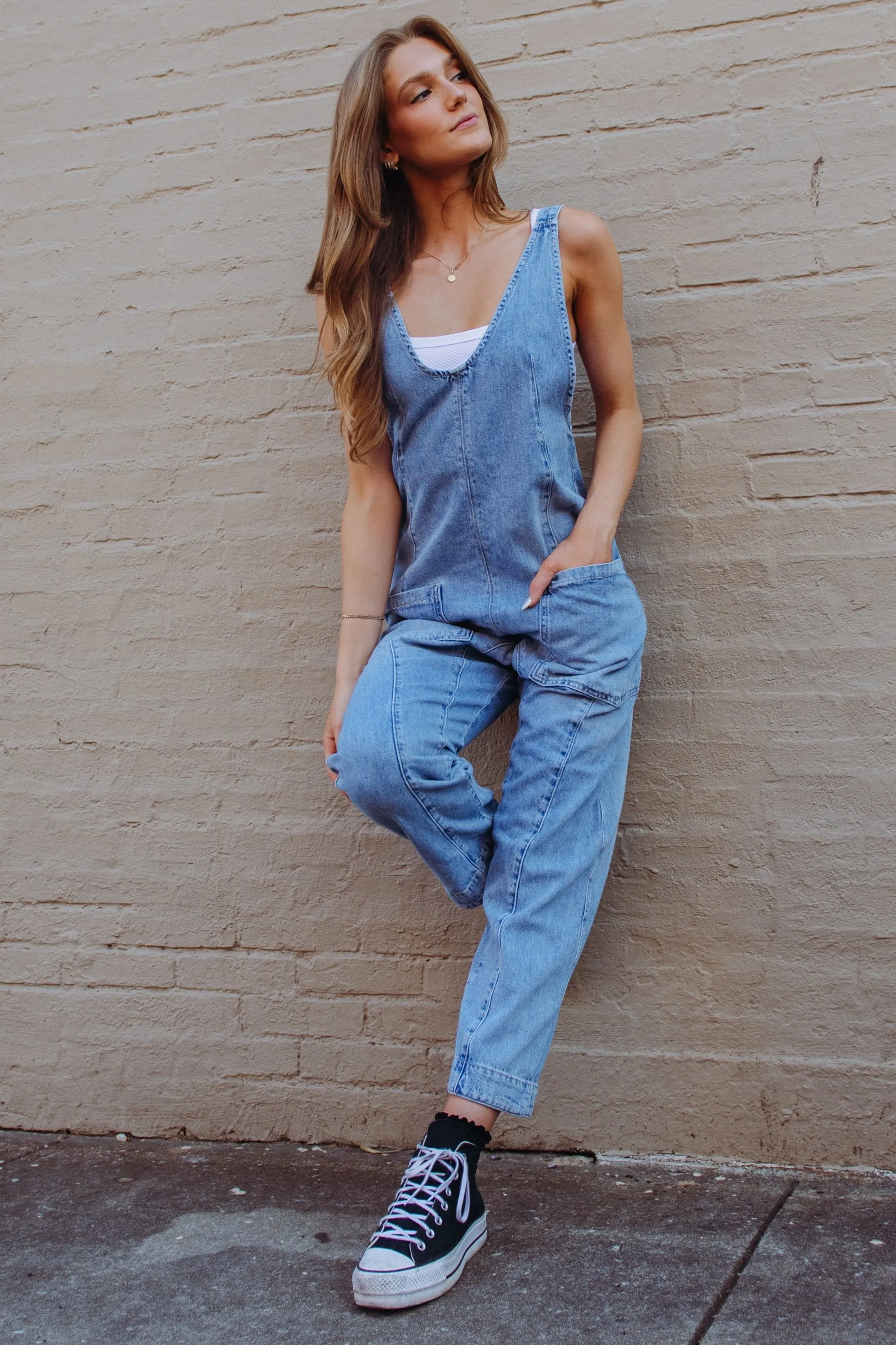 Free People High Roller Jumpsuit