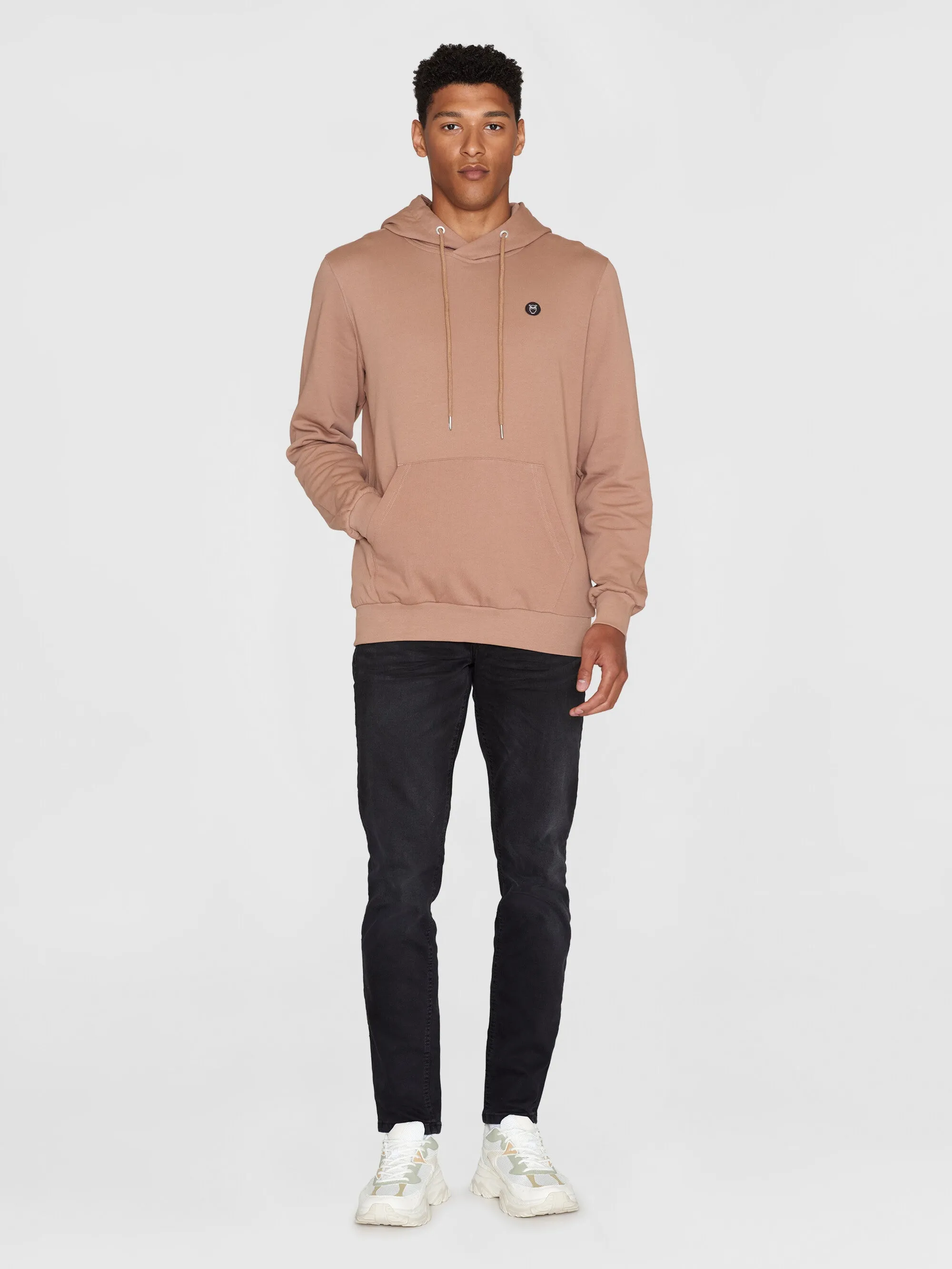 Hood basic badge sweat - Chocolate Malt