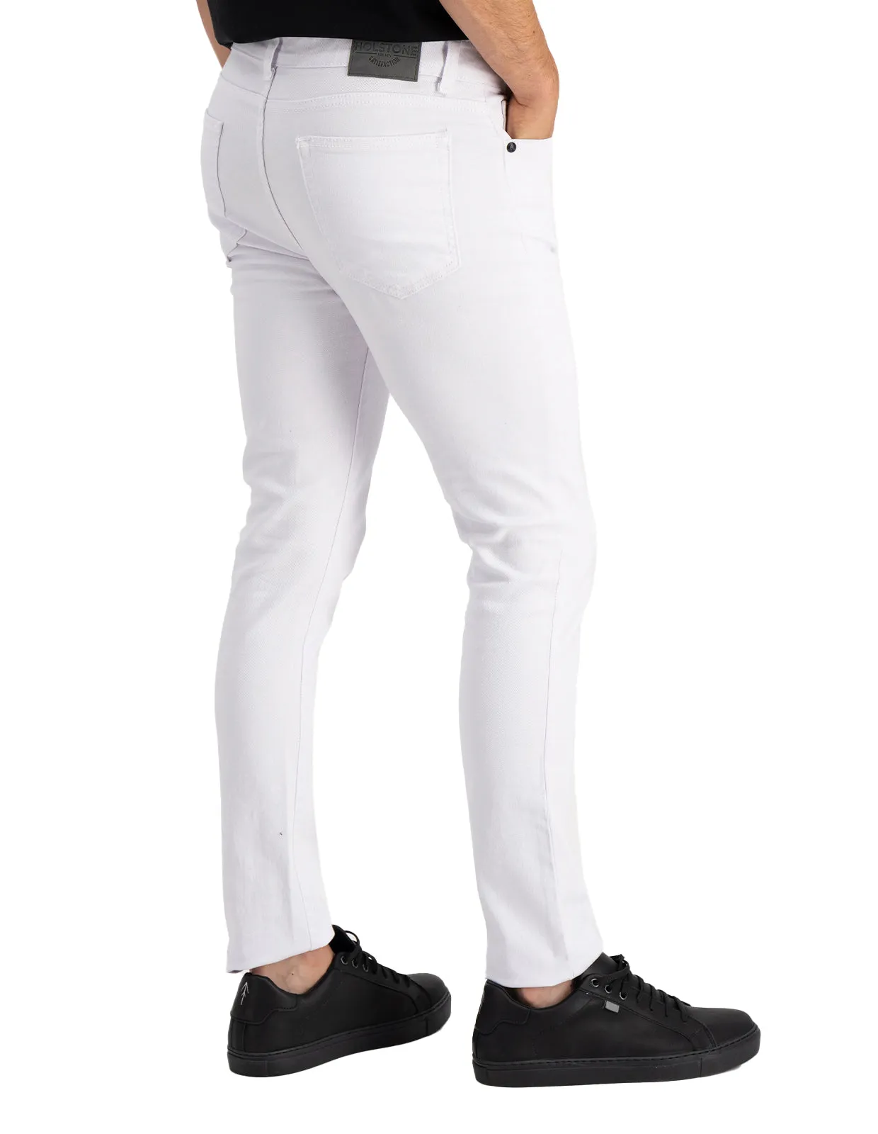 Jeans de Mezclilla Skinny - White Mercer Color Jeans