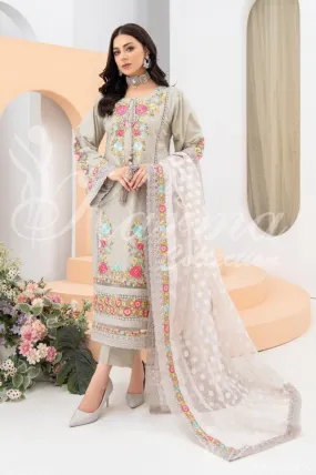 Karma Festive Embroidered Suit KAR52