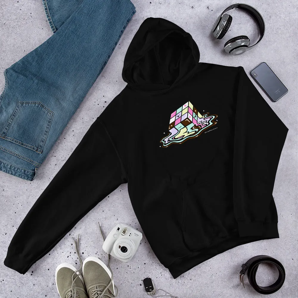 Kawaii Melting Rubix Cube Unisex Hoodies