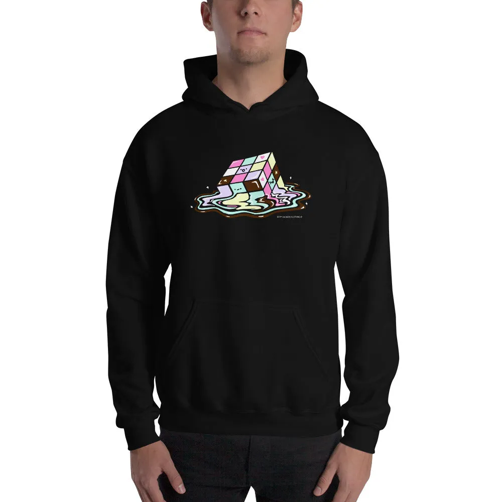 Kawaii Melting Rubix Cube Unisex Hoodies