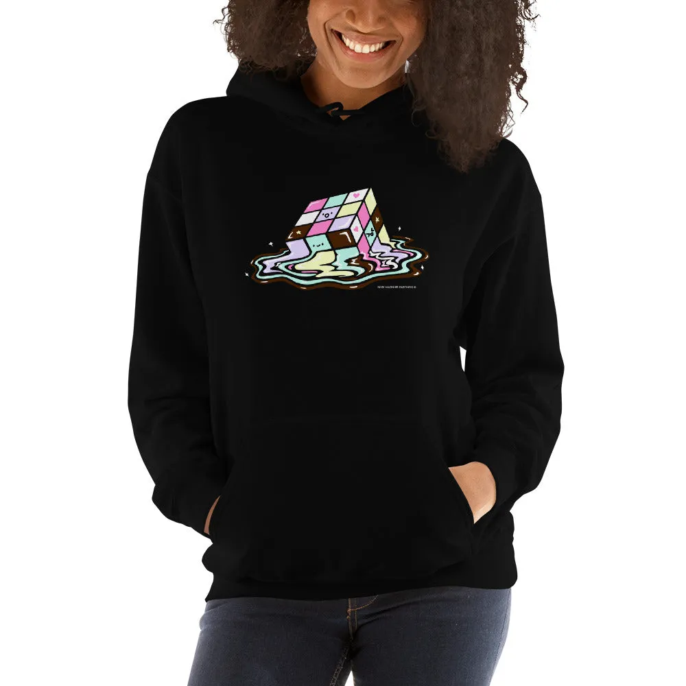 Kawaii Melting Rubix Cube Unisex Hoodies