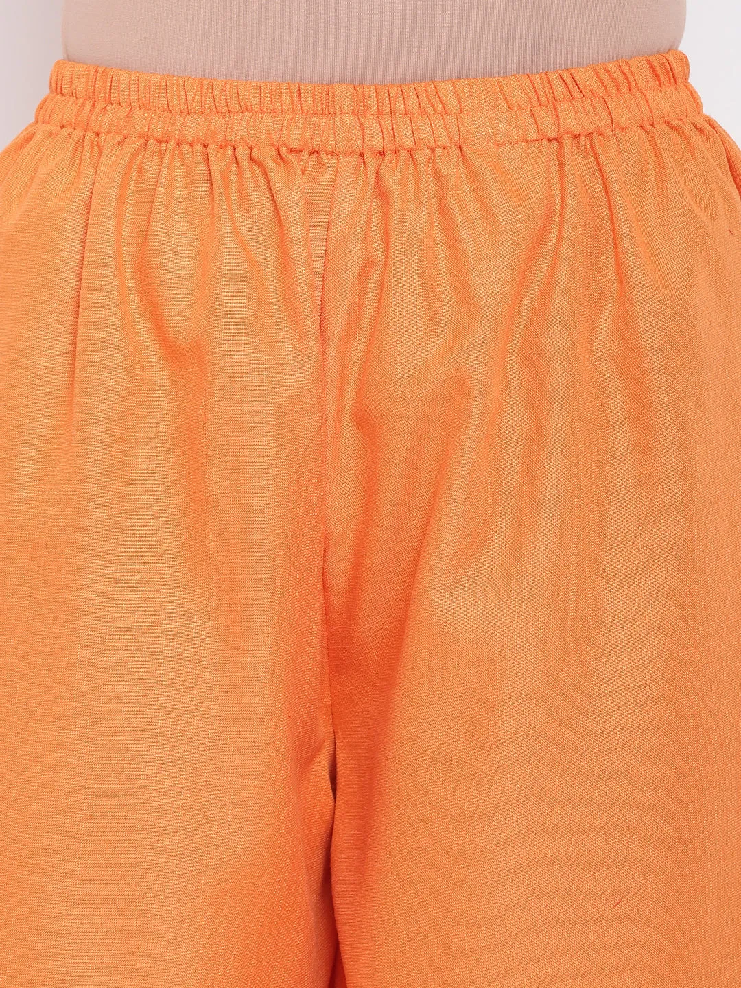 Linen Cotton Orange Pant