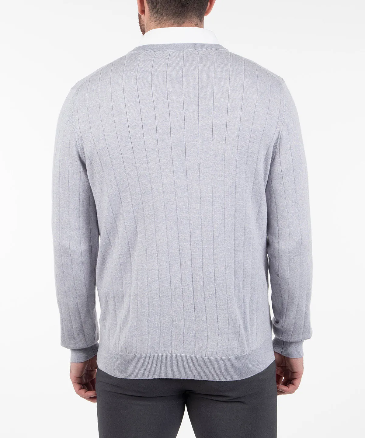 Signature Merino V-neck Pullover Sweater