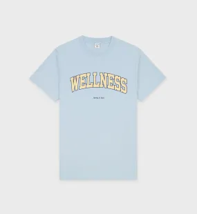 Wellness Ivy T-Shirt - China Blue/Almond